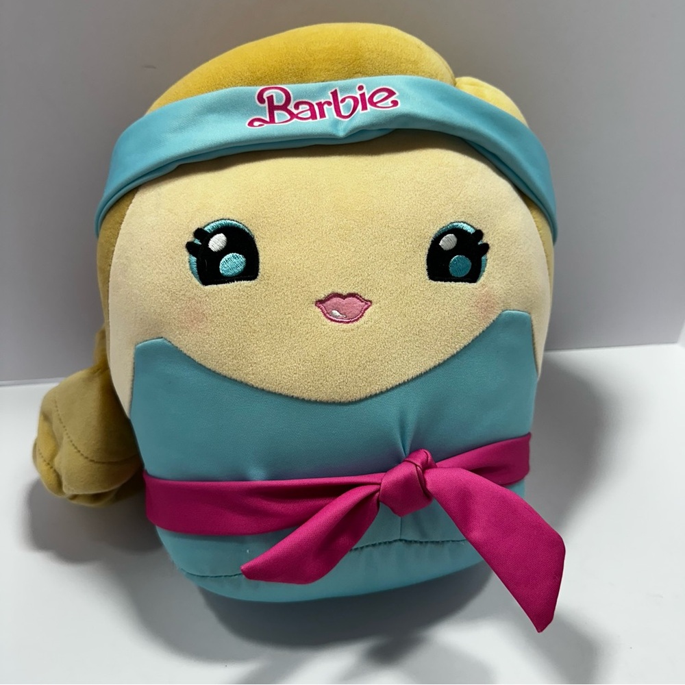 Barbie Cuutopia Plush with Blue and Pink workout Outfit